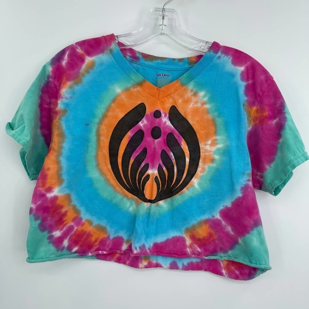 Custom Cropped Tie Dye Tee